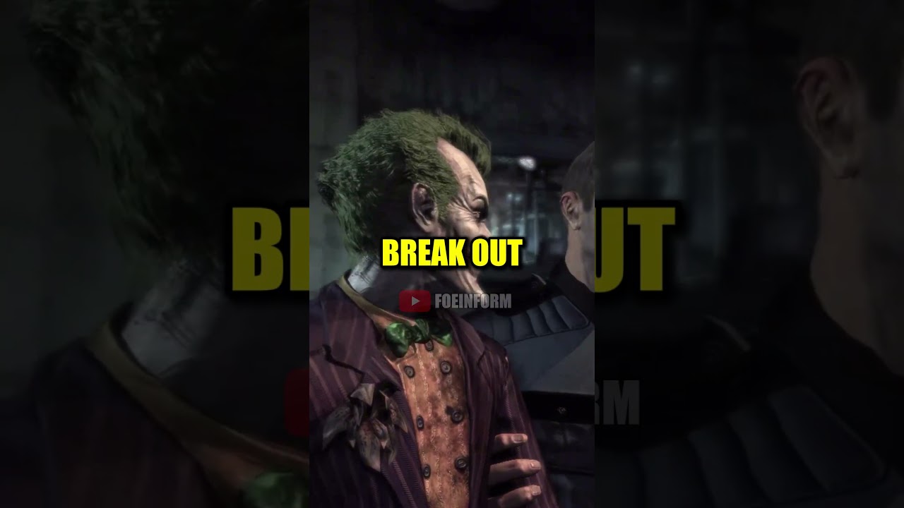 Joker's Original Escape In Batman Arkham Asylum