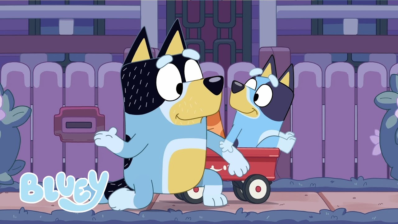 When Things Don't Go To Plan | Wagon Ride | Bluey