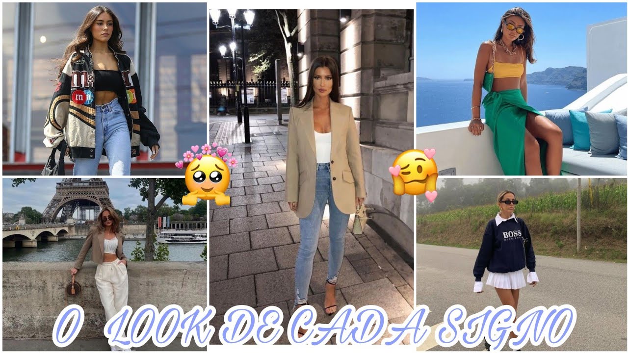 O LOOK DE CADA SIGNO - MUNDO DOS SIGNOS