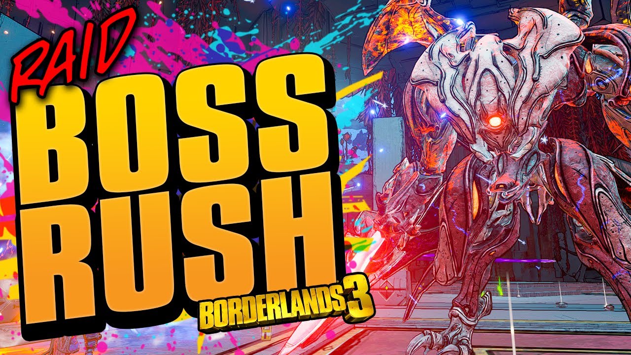 Borderlands 3 | RAID BOSS RUSH! - Chill & Kill Zane