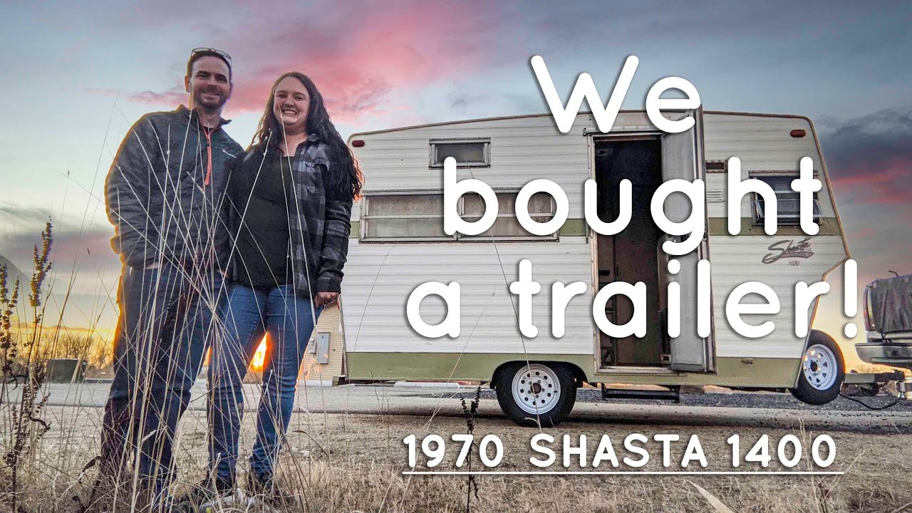 We bought a Shasta 1400! |  camper remodel before tour