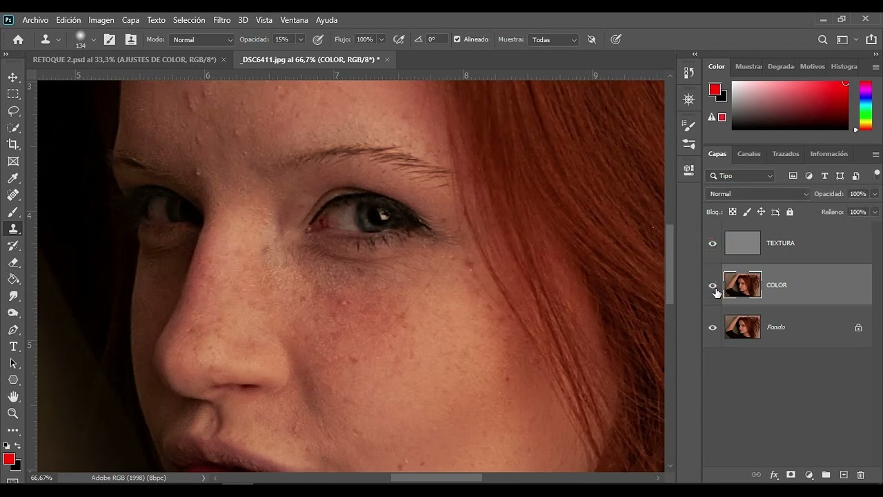 RETOQUE FOTOGRAFICO PROFESIONAL - Adobe Photoshop