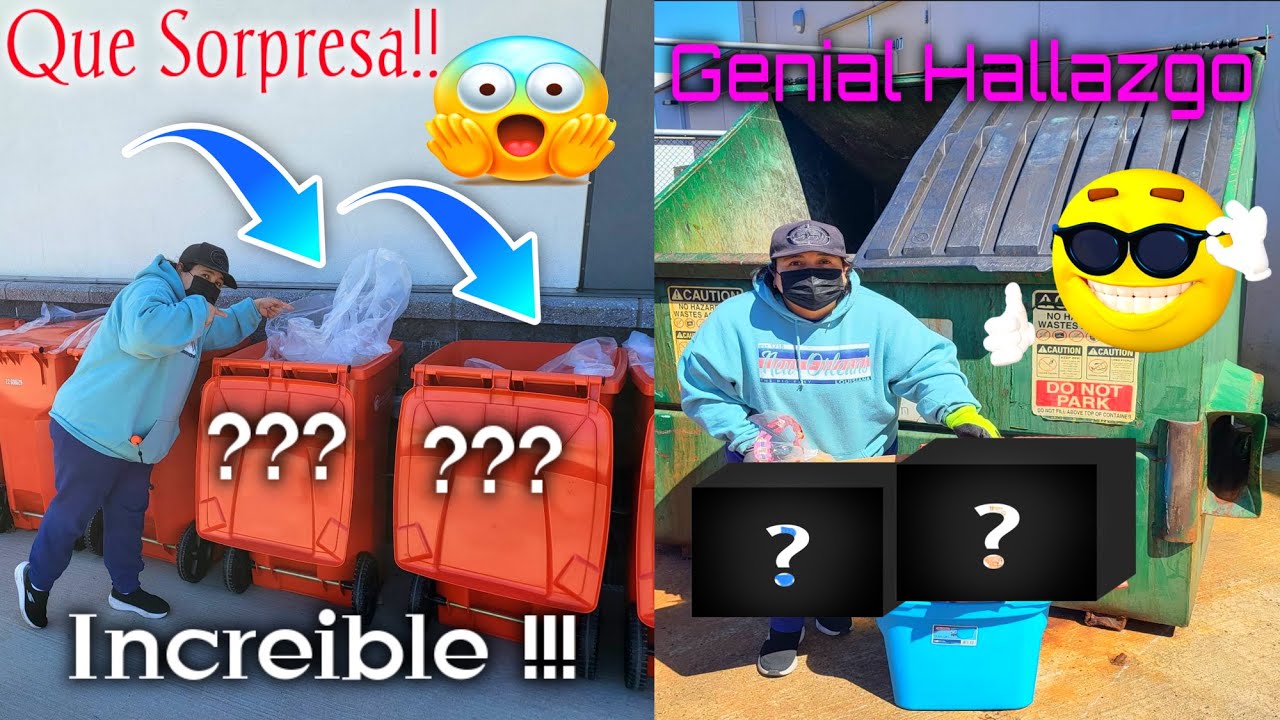 ♻️wow Esto es increíble 🫢 todo esto en la basura de usa 🇺🇸 Dumpster Diving #loquetiranenusa