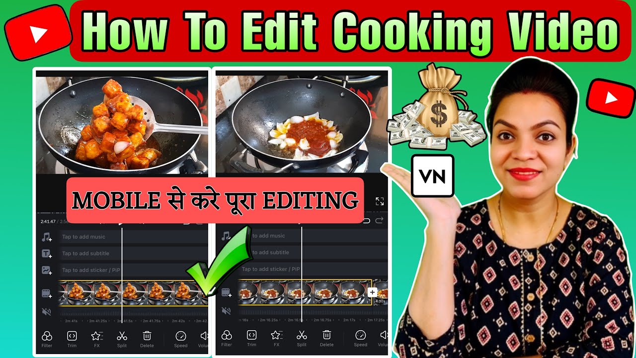 🔥A2Z Editing Sikhe | How to edit cooking videos for YouTube | How to edit cooking videos | Cooking ✅