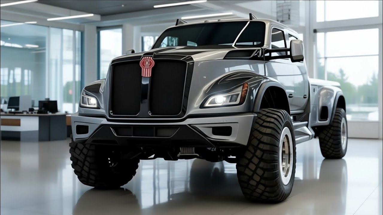 Только что представлен пикап Kenworth 2026 года – шокирующий монстр весом 1000 фунто-футов только...