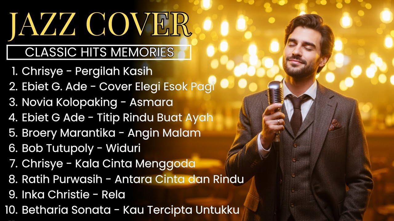 10 LAGU KLASIK PENUH KENANGAN 🎷 | RELAXING JAZZ COVER – Musik Pagi