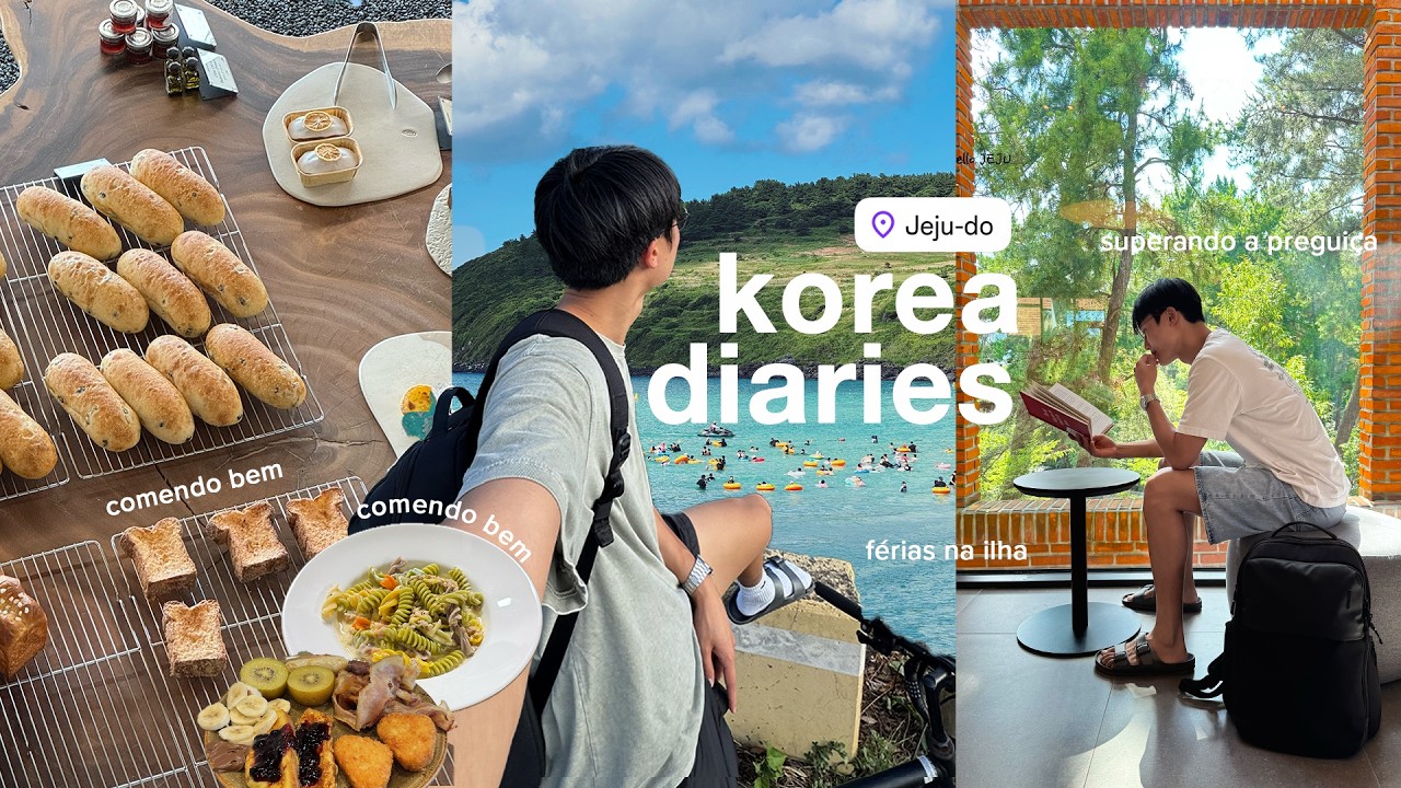 vida na coreia aos 22 | aproveitando as férias em jeju, superando a preguiça, cafés & comendo bem