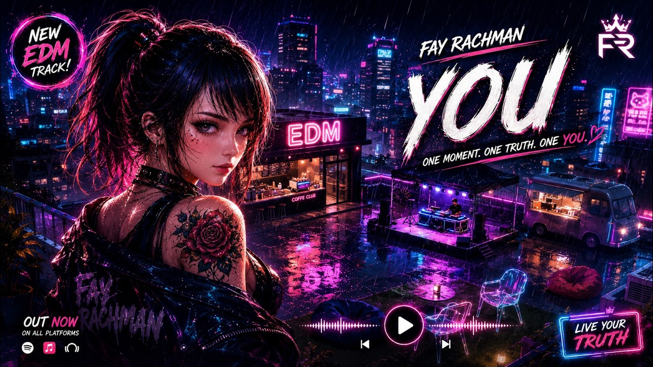 Alan Walker Style & Fay Rachman - You [Official Lyric Video] #edm #remix #chill