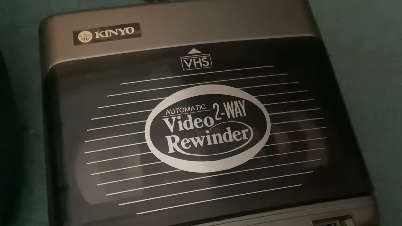 Rewinding VHS Tape 