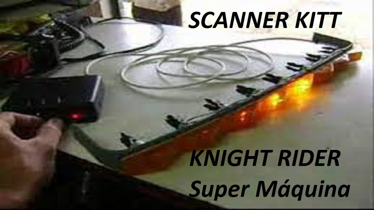 Scanner K.I.T.T. Super Máquina [montagem]