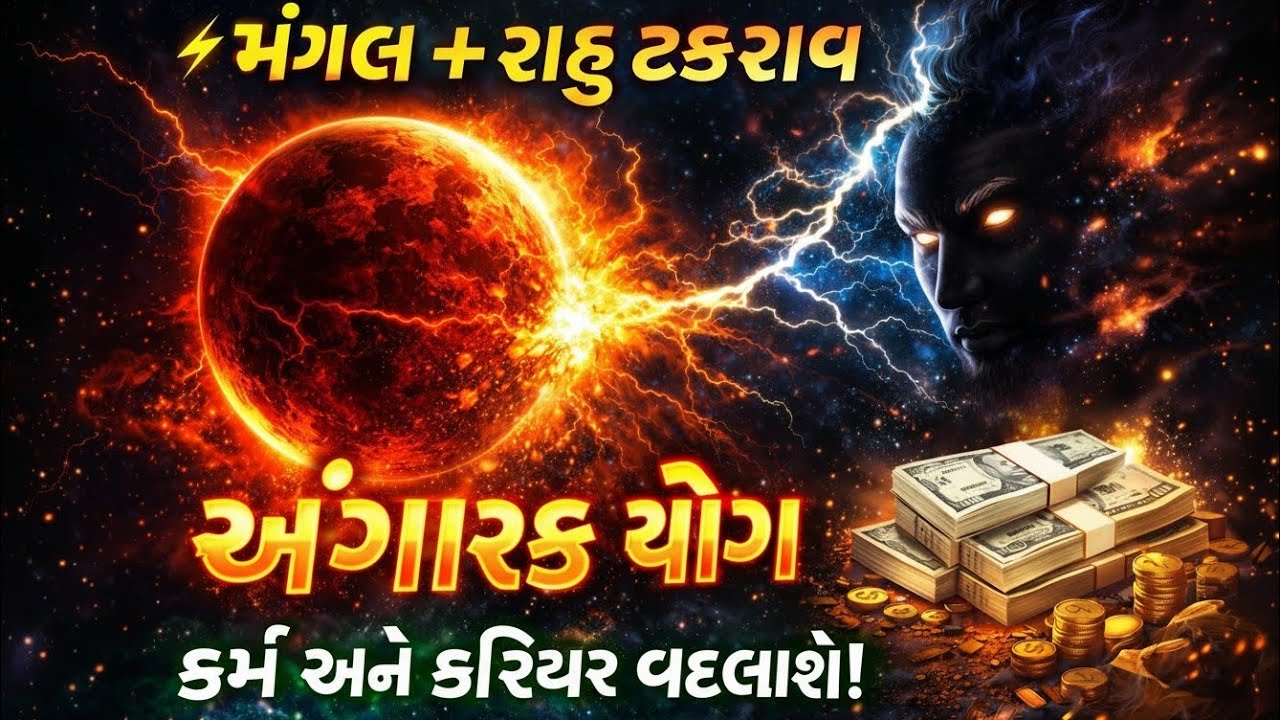 મંગળ અને રાહુ ટકરાવ.આ 4 રાશિઓનું બદલાશે ભાગ્ય.અંગારક યોગ.કર્મ અને કરિયર બદલાશે.