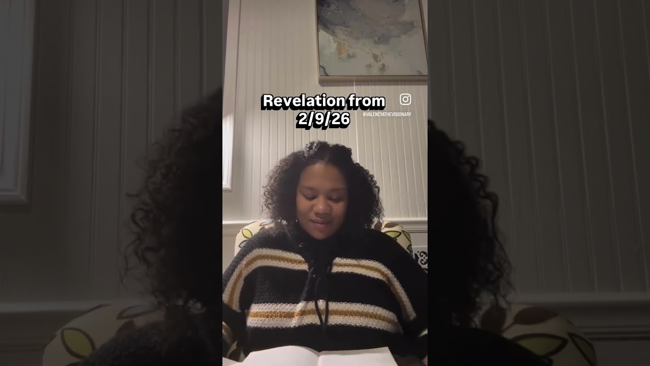 Revelation from 2/9/26