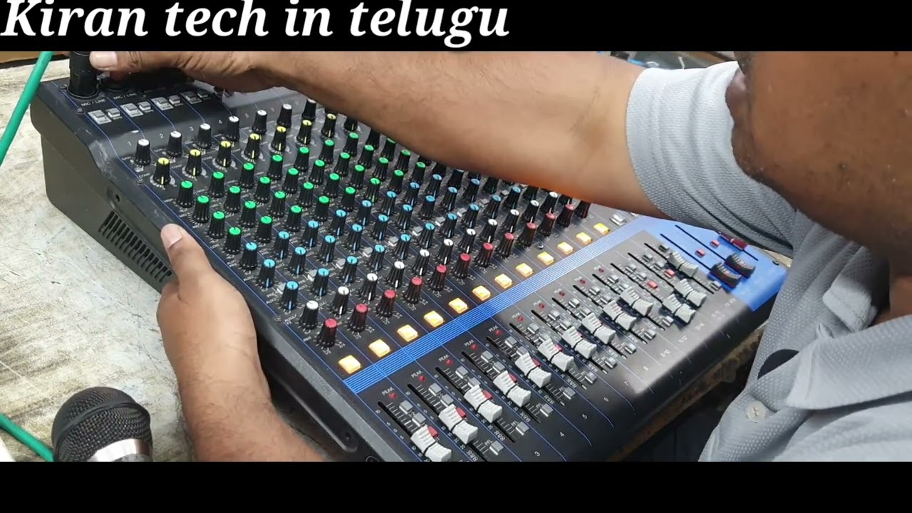 Yamaha⭐️MG16xu.mixer explain 🙏🏻