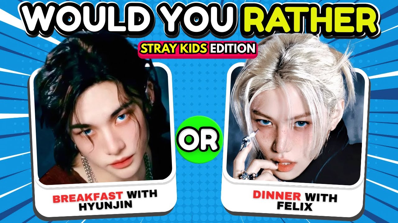 Что бы вы предпочли? | Викторина STRAY KIDS 💥 | K-Pop Edition
