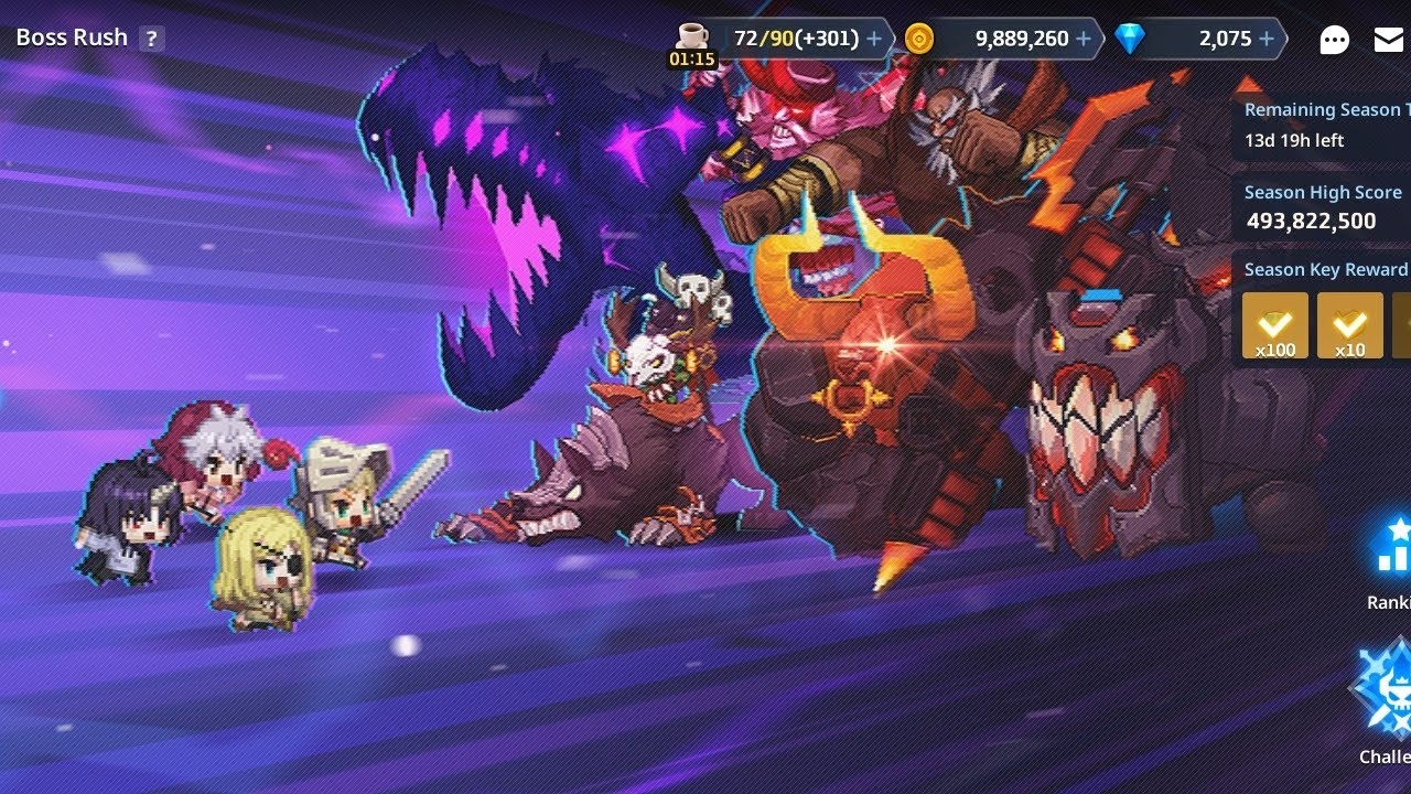 Event Boss Rush Spesial Collab Guardian Tales X Clevatess.