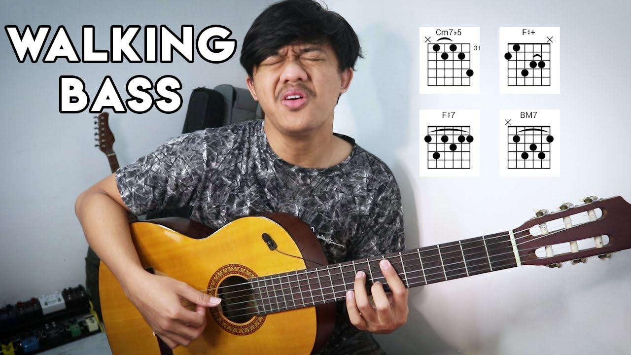 Tutorial Gitar (MENUJU SENJA - PAYUNG TEDUH) VERSI ASLI + WALKING BASS