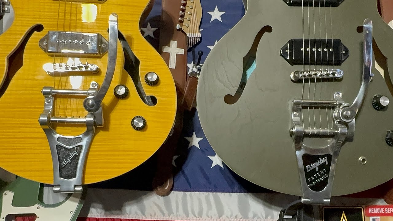 Bigsby B7 and Bigsby B70 comparison video