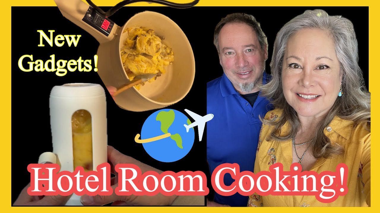 Travel Cooking Gear! Testing NEW Hotel Cooking Gear & Dallas Travel Vlog
