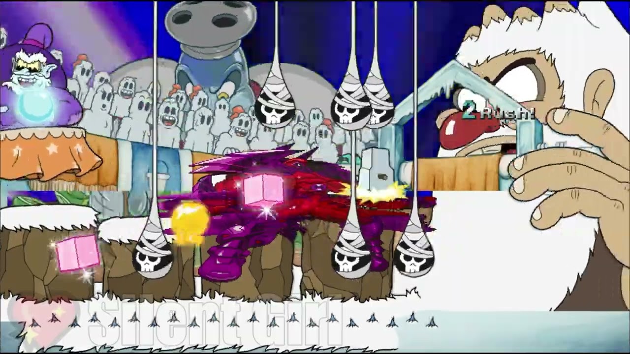 REQUESTED BY @Sonic325XDOfficial: Super Overlord Meep vs Cuphead DLC Bosses - Mugen Battle