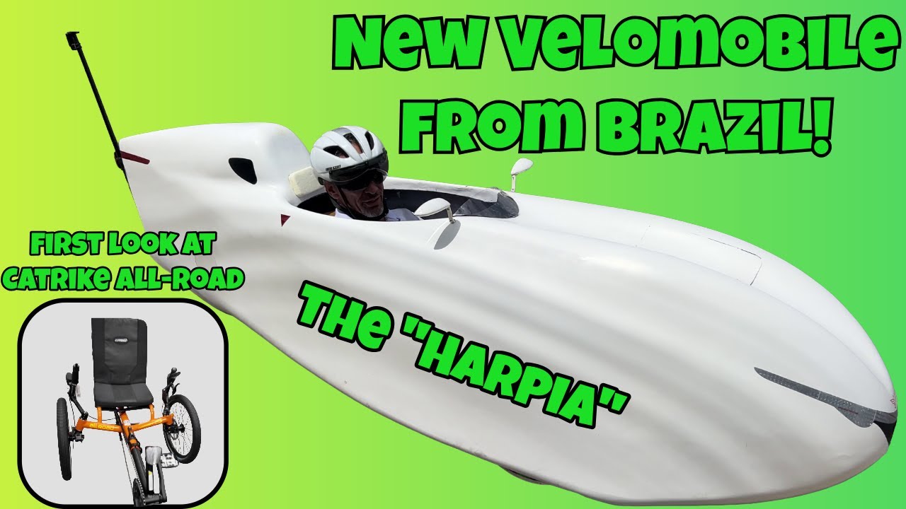 Harpia Velomobile: Speed, Style, and Engineering with Brazilian Designer Paulo!