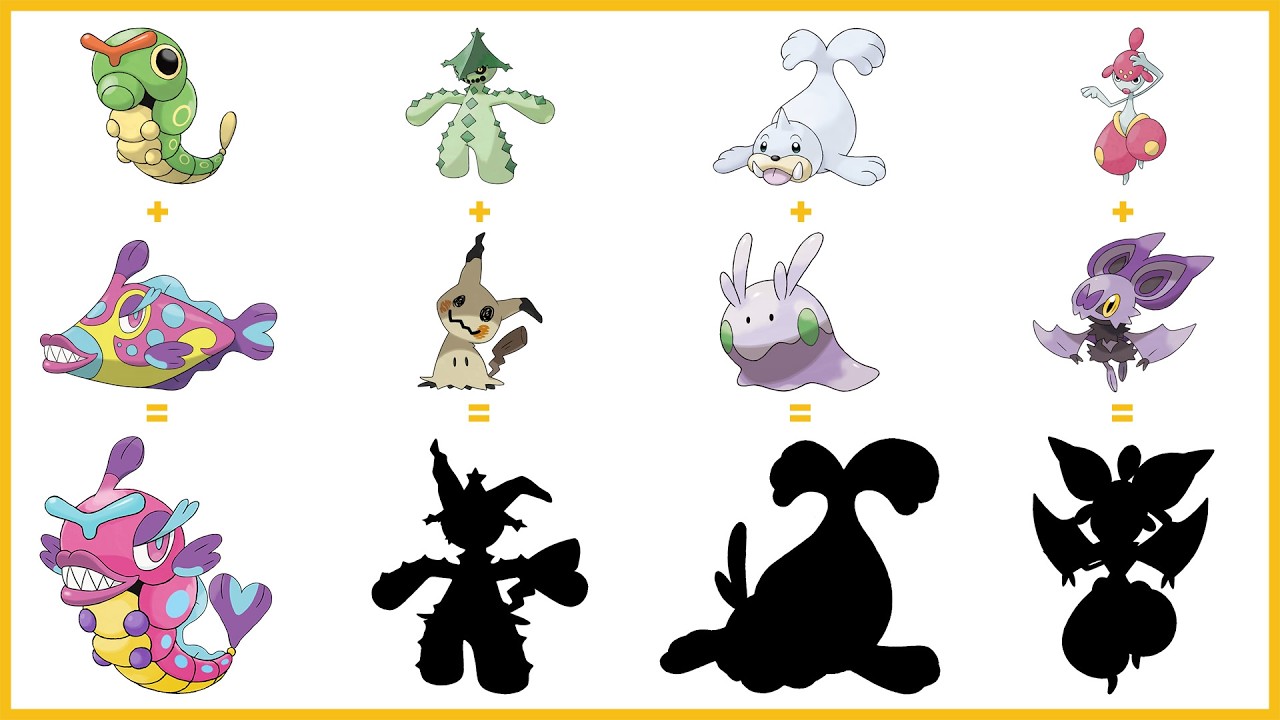 Pokemon Fusion Compilation #757 | Noibat | Medicham | Goomy | Seel | Mimikyu | Cacturne | Bruxish