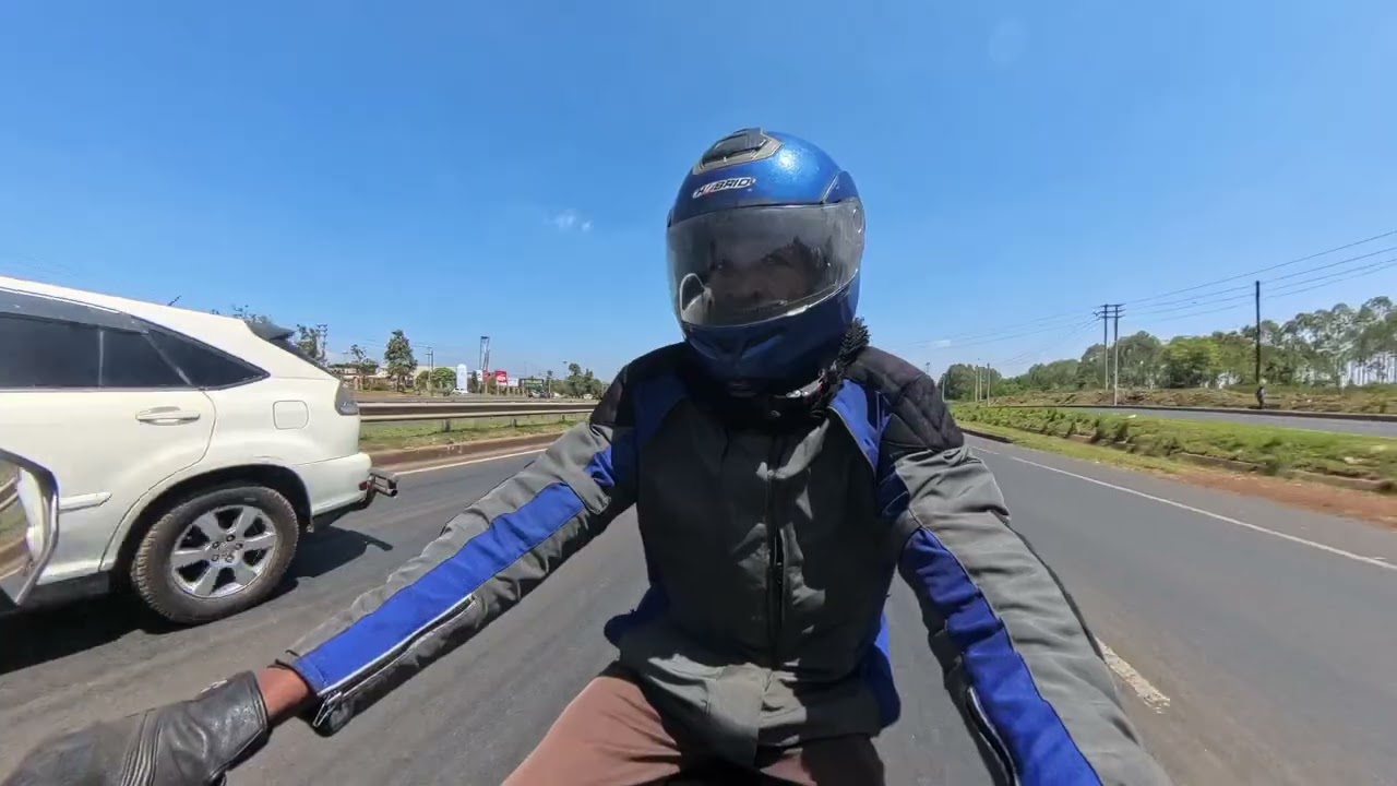 Ruiru to Total Ruaraka | Ride to Ngong Windmill