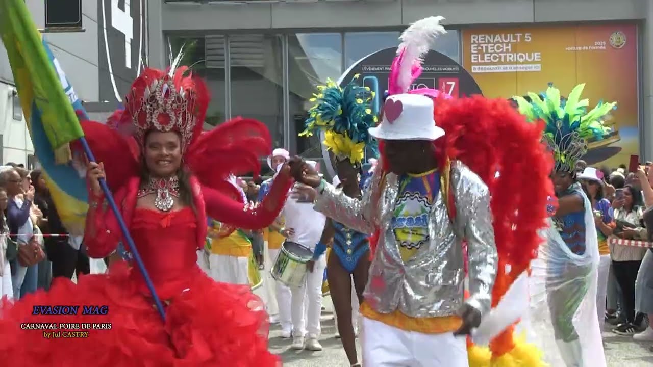 Un carnaval tropical à la Foire de Paris..