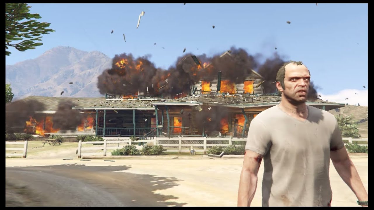 GTA 5 Görevleri #15 Çiftliği Yak