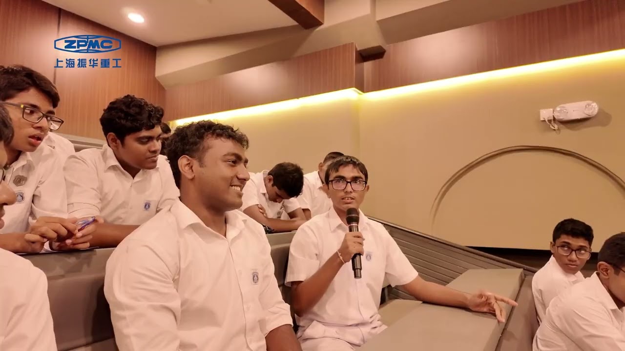 ZPMC's Sri Lanka for local students through the 