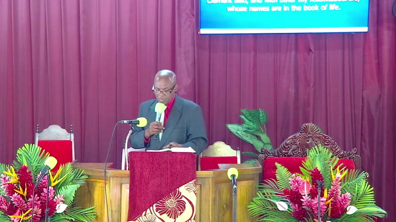 Divine Service| Speaker: Pastor Ernest Donaldson| Topic: Standing For What is Right! |