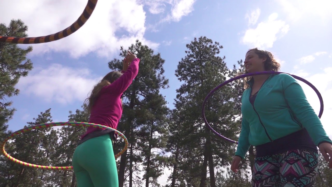 The Spinsterz Hooping Is Fun