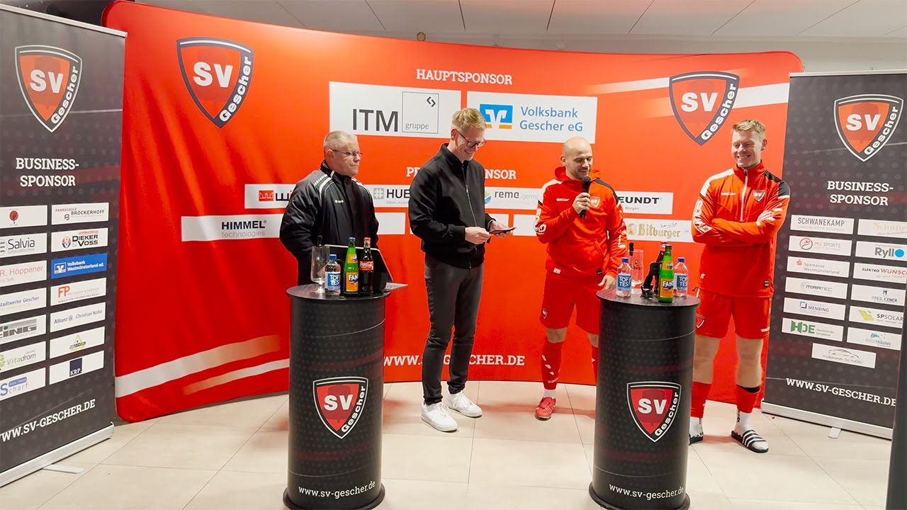Pressekonferenz 12. Spieltag: Heimspiel gegen TSV Raesfeld