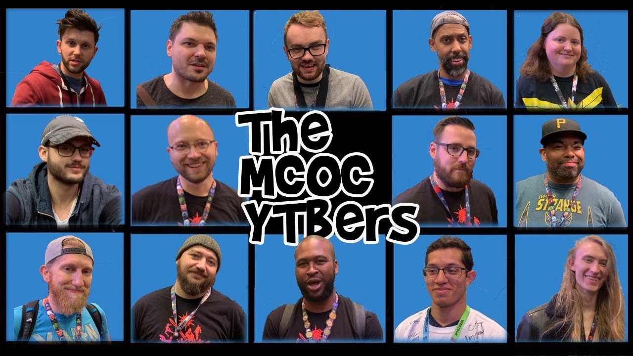 Katy Interviews The Mcoc Youtubers at Comiccon | Marvel Contest of Champions