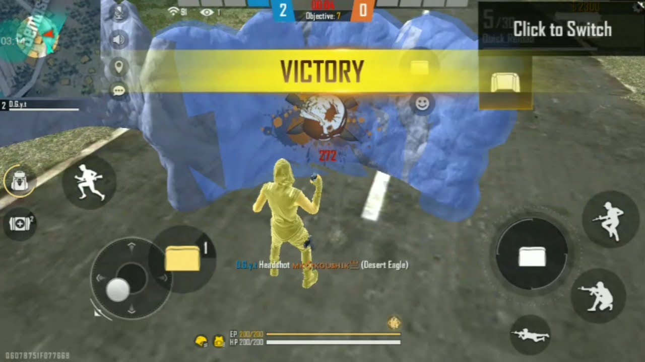 Hedsod video on Free Fire