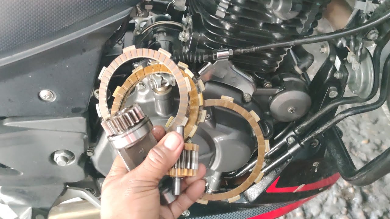 Bajaj Pulsar 220f crack sound | How To Fixed problem Balancer gear setting full review