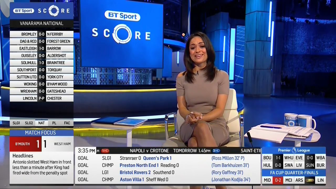 Jules Breach | BT Sports Score | 20170311