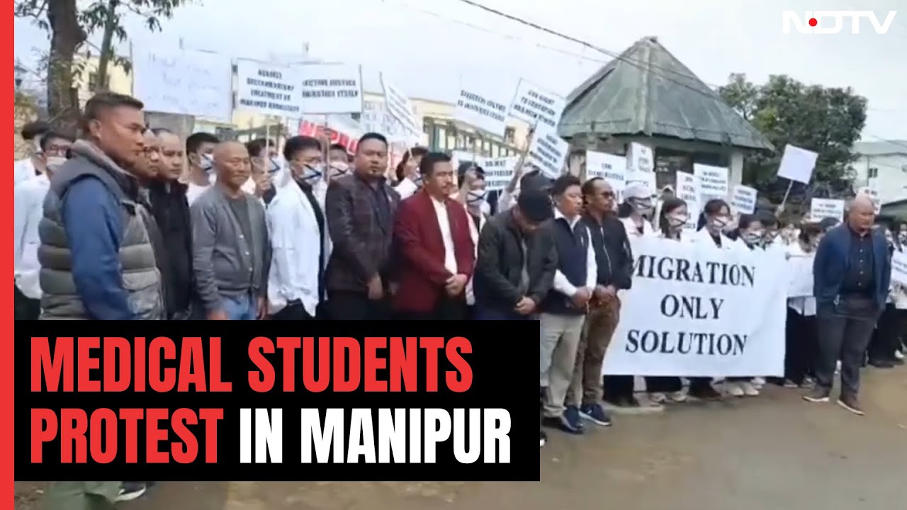 Why Medical Students Of Manipur's Churachandpur Are Protesting Again
