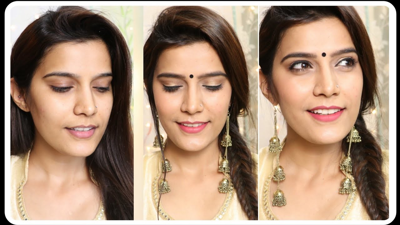 DIWALI Make Up Look 2018 | INDIAN festival Makeup Tutorial | Super Style Tips