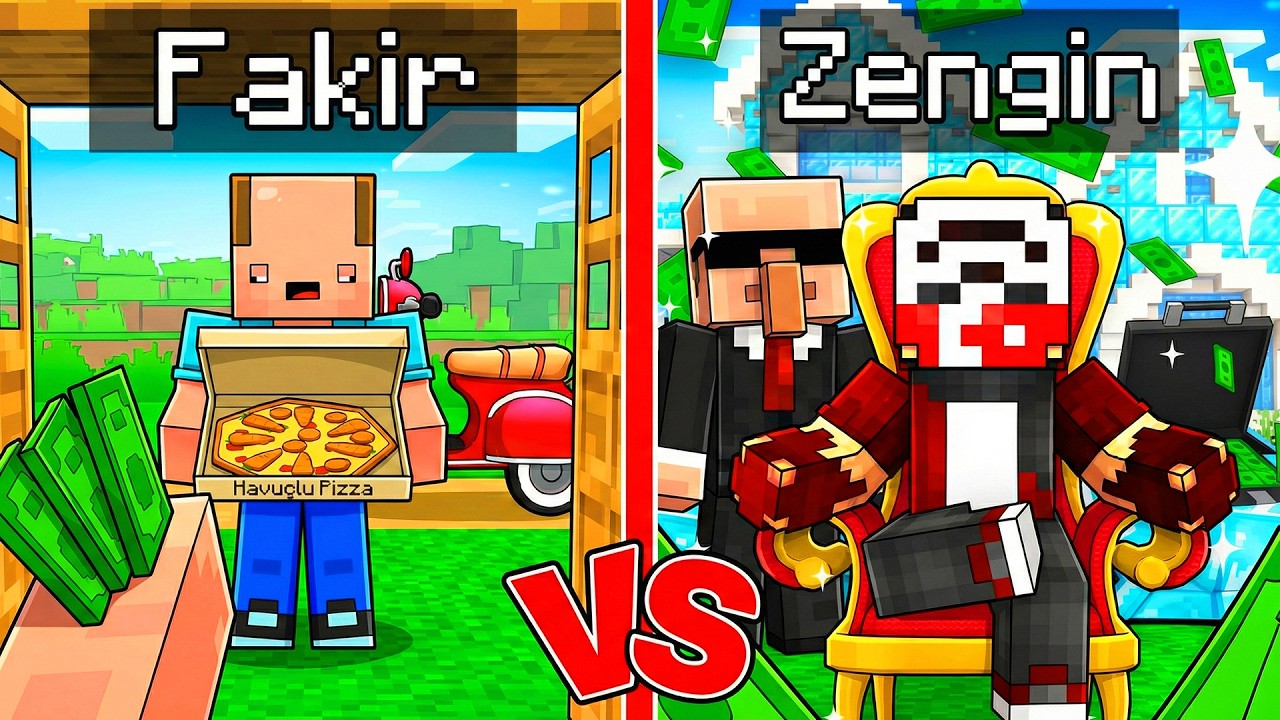 BalonCraft #793 - ZENGİN VS FAKİR TAVUK DÜKKAN YARIŞI ! - Minecraft