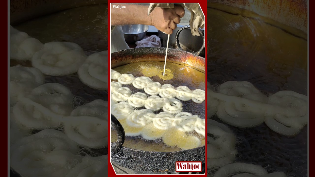 Crispy Kurkuri Jalebi | Iftar Snack | Ramadan Special | Wahjoc Food
