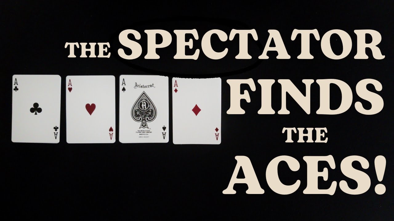 The Spectators Cut to the Aces Themselves! Learn This Easy but Mind Boggling Feat in No Time!