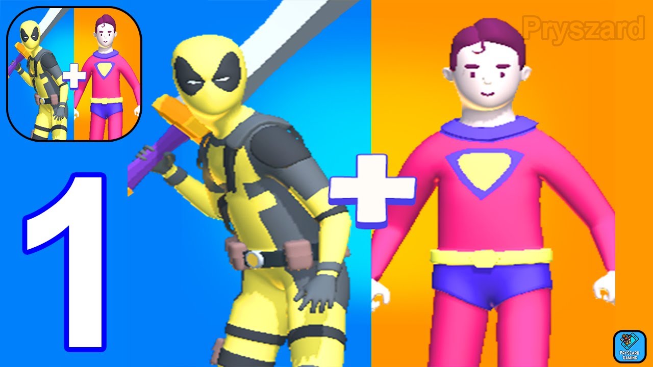 Merge Master: Super Hero - Gameplay Walkthrough Part 1 Levels 1-12 (iOS,Android Gameplay)