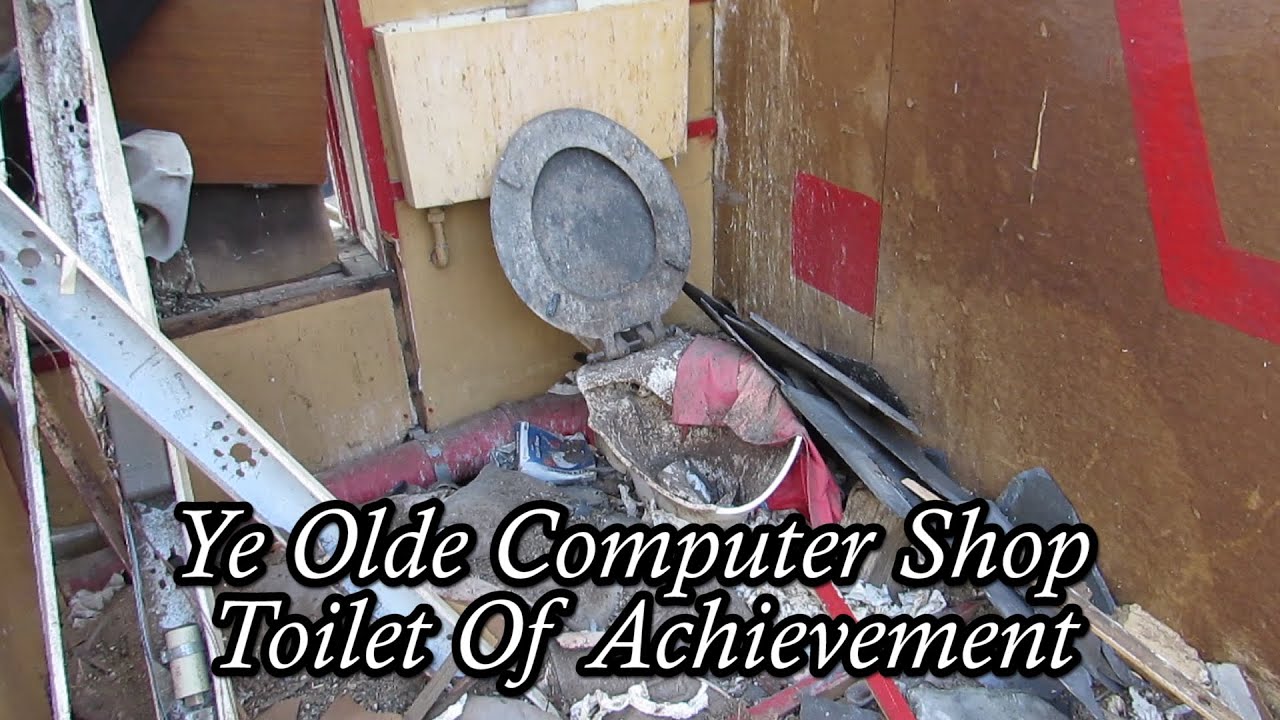 Ye Olde Computer Shop Toilet Of Achievement