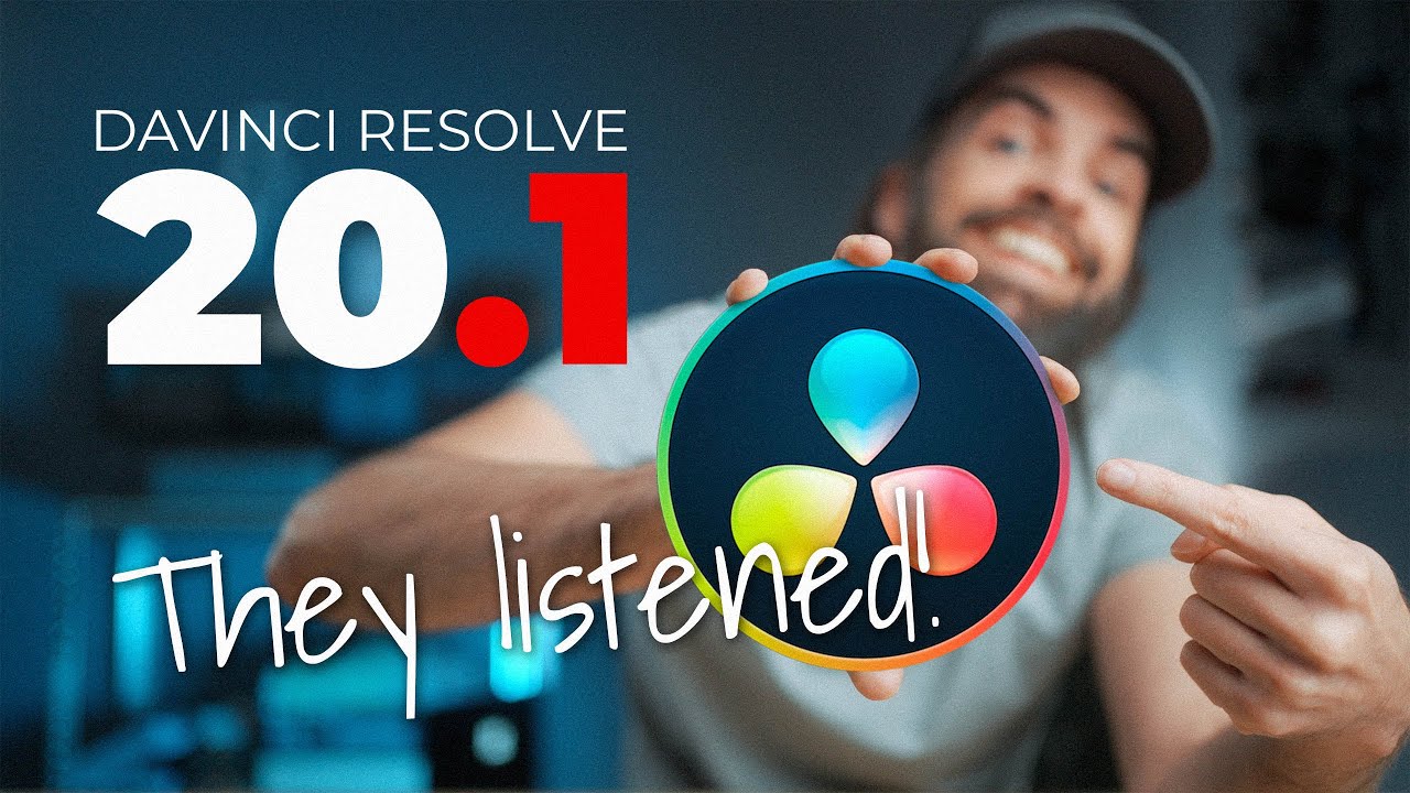 Они действительно прислушались! Что нового в DaVinci Resolve 20.1?