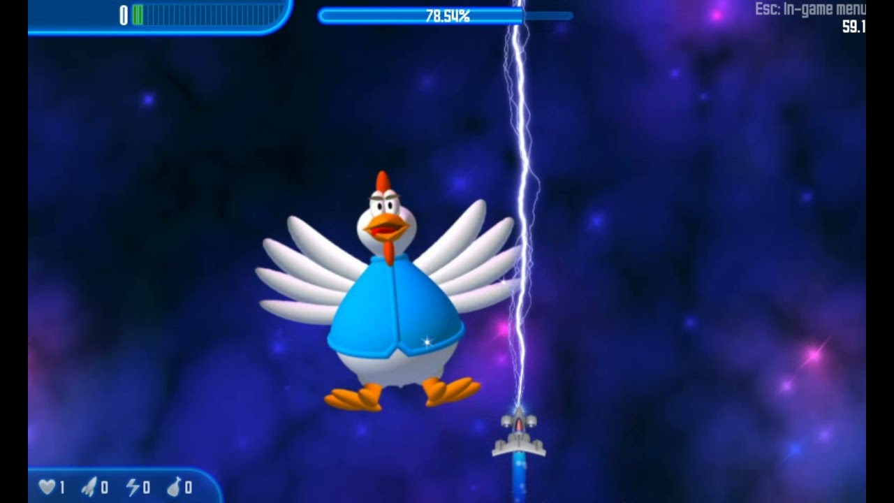 Game Over: Chicken Invaders 3 - Revenge of the Yolk (Flash)
