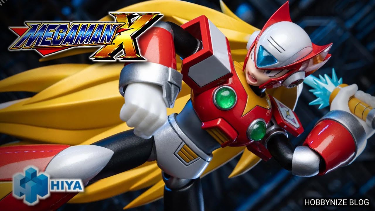 HIYA Exquisite Basic Series Non-Scale Mega Man X series Zero Action Figure by Hiya Toys