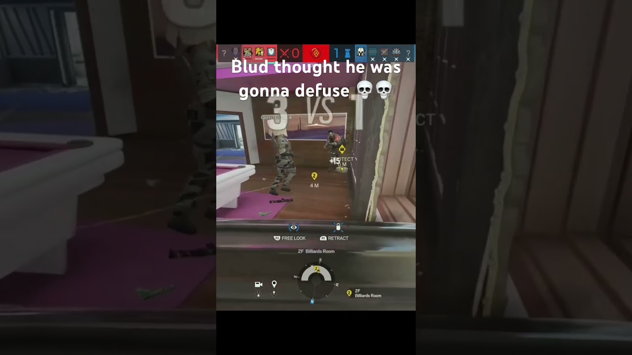 Blud thought he was gonna defuse #siegemoments #siege #r6 #siegehighlights