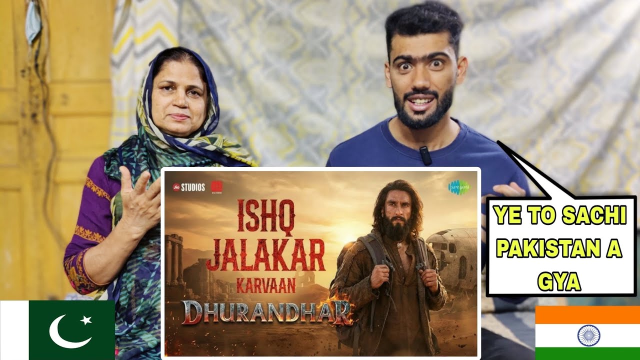Pakistani Reaction To Ishq Jalakar - Karvaan | Dhurandhar | Ranveer Singh, Shashwat Sachdev, Aditya