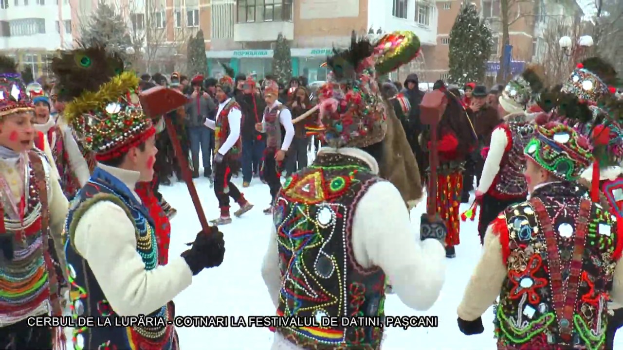 CERBUL DE LA LUPĂRIA – COTNARI, FESTIVALUL DE DATINI - PAȘCANI 2019