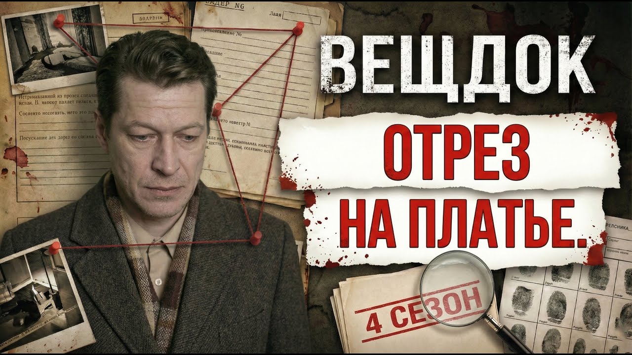 ВЕЩДОК. ОТРЕЗ НА ПЛАТЬЕ. НЕВЕРОЯТНЫЕ РАССЛЕДОВАНИЯ САМЫХ ЗАПУТАННЫХ КРИМИНАЛЬНЫХ ИСТОРИЙ.
